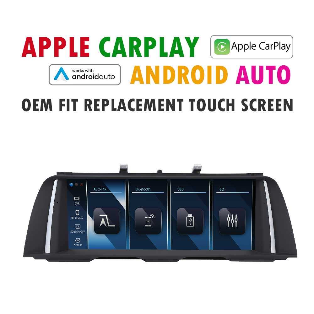 BMW Android Screen for 5 Series F10 F11 | Apple CarPlay & Android