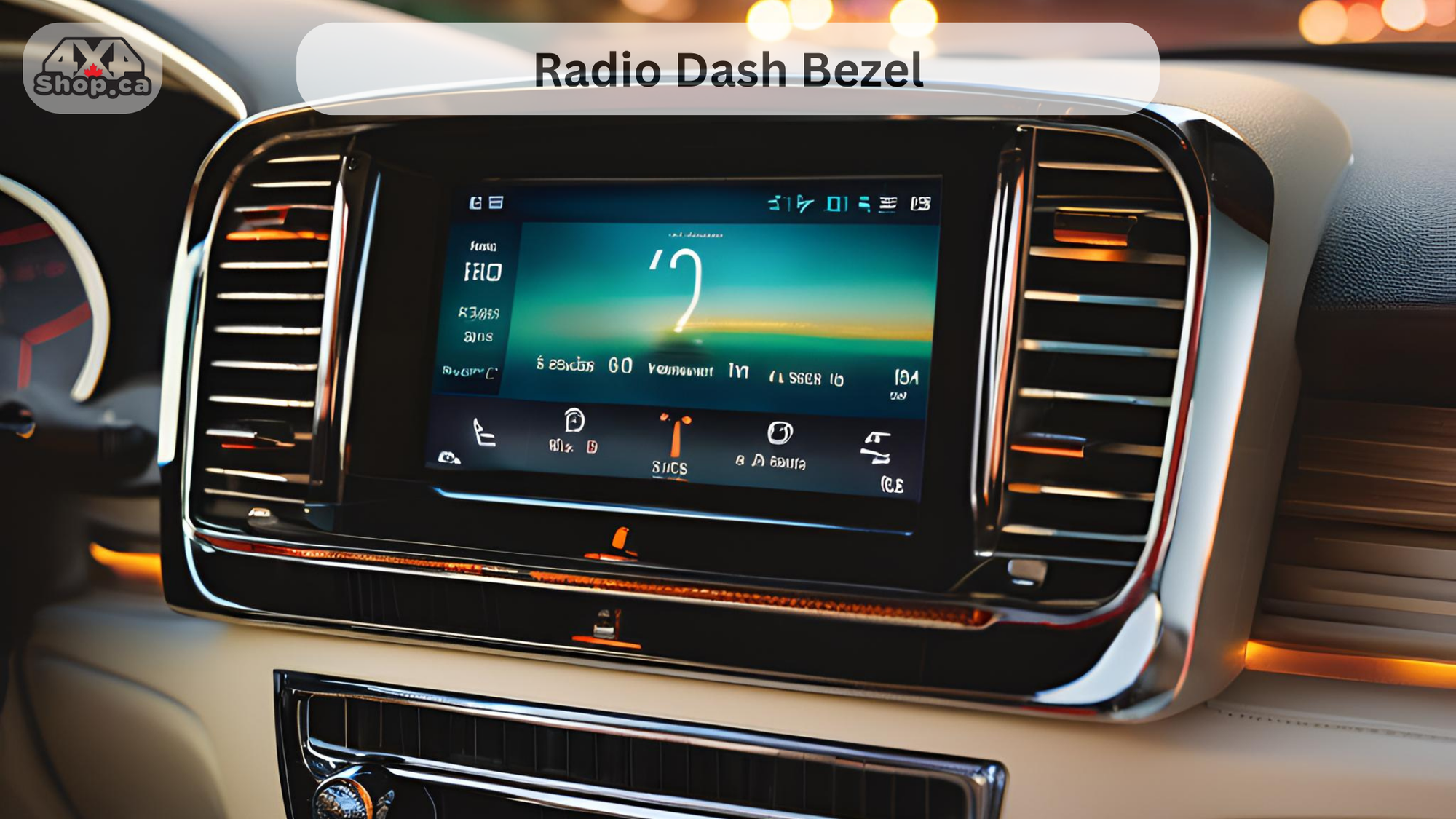 Radio Dash Bezel