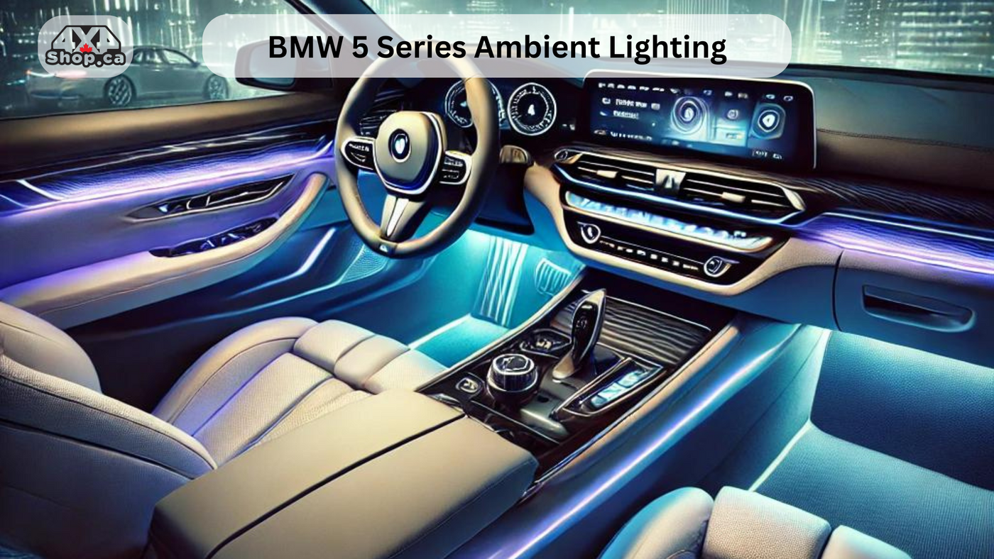 BMW 5 Series Ambient Lighting