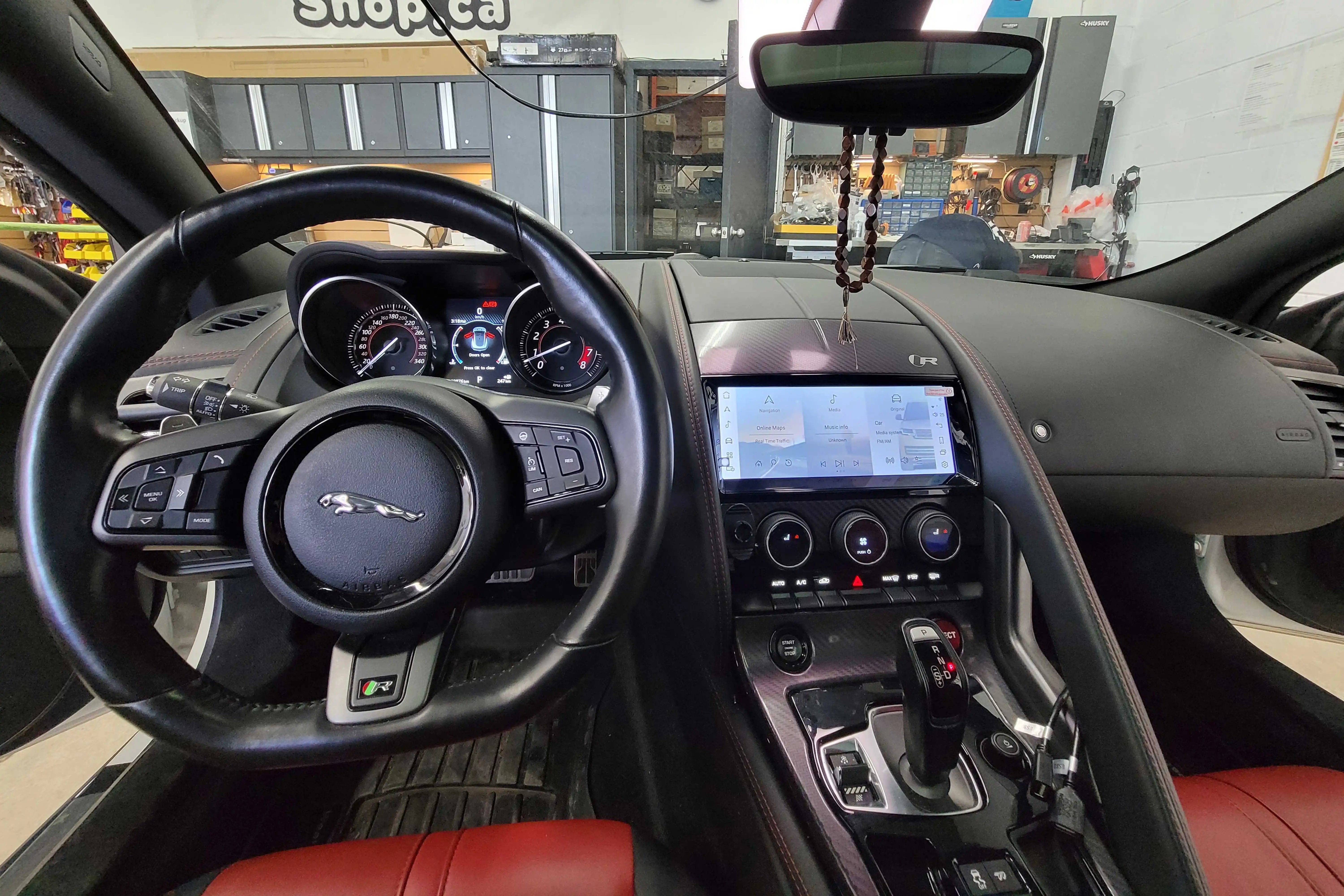 2013 - 2015 Jaguar F-Type OEM FIT Replacement 10.25″ Screen Android |
