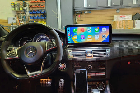 Mercedes Android Screen for CLS Class | Apple CarPlay Android Auto 