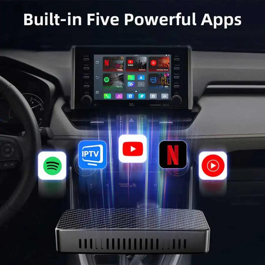 Play2Video Pro Wireless Apple CarPlay / Android Auto + YouTube