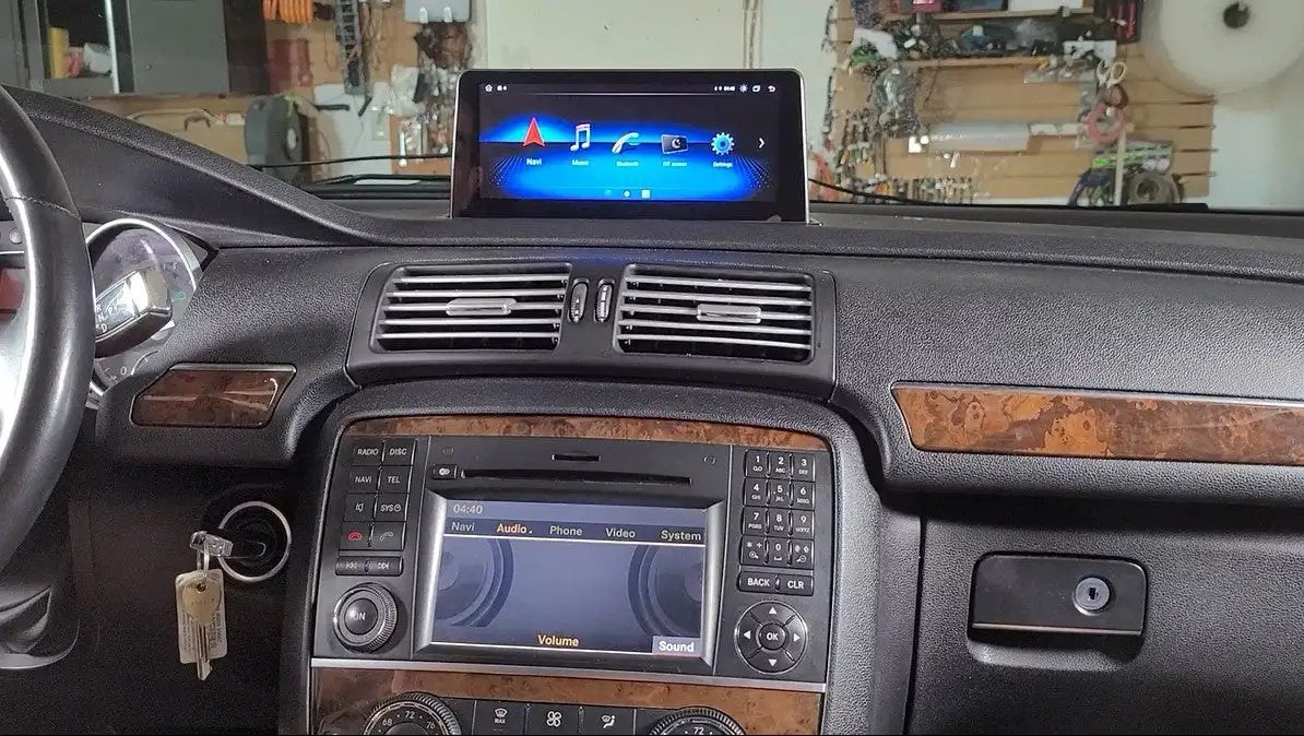 Mercedes Android Screen for R Class | Apple CarPlay Android Auto 