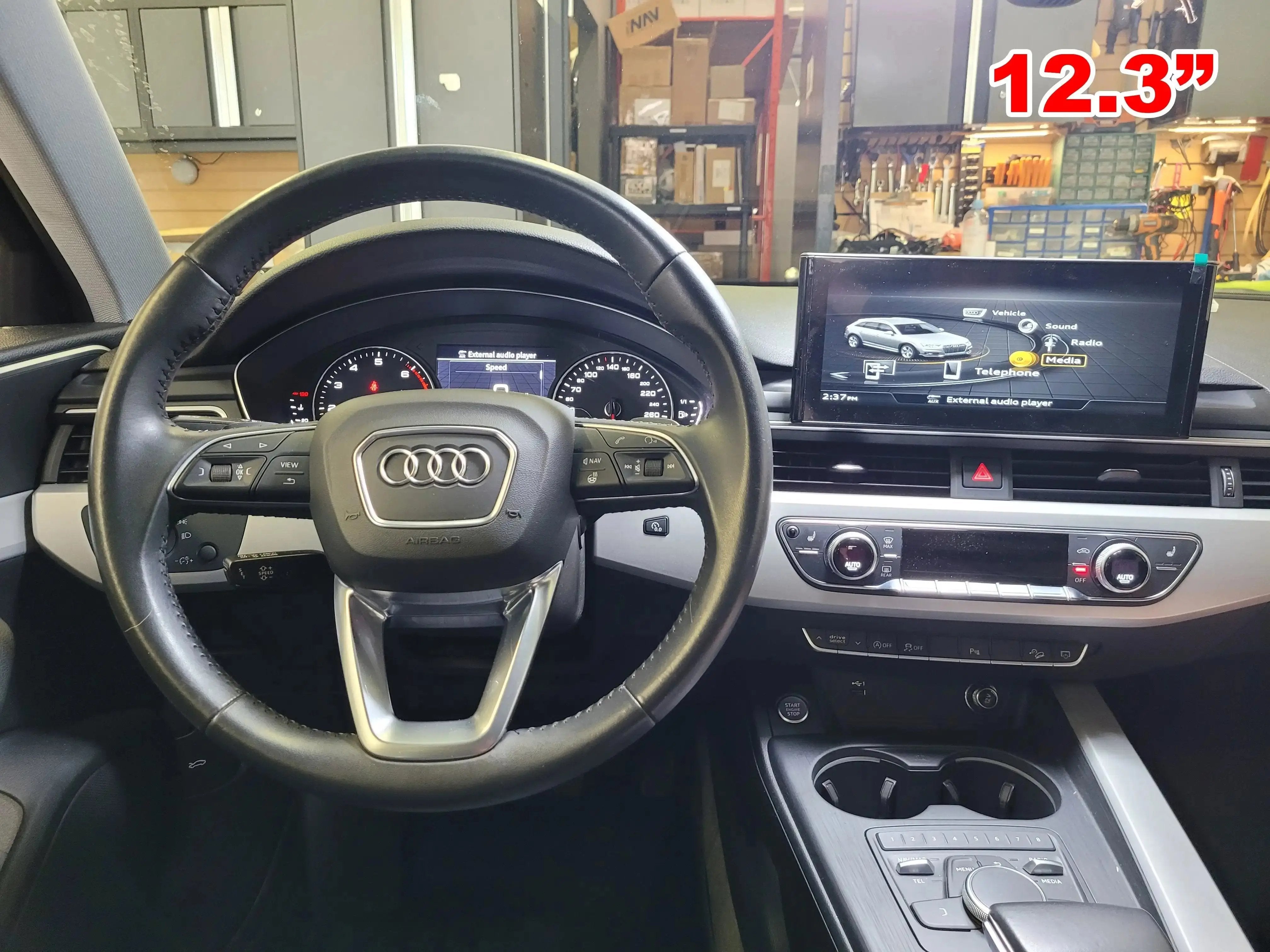 Audi Android Screen for A4 S4 RS4 | Apple CarPlay Android Auto 