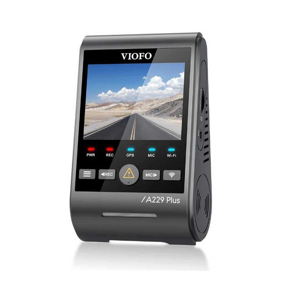 VIOFO A229 Plus 1CH 2K HDR Front Dash Cam with Sony STARVIS 2 IMX675 Sensor Voice Control 5GHz WiFi Ultra-Precise GPS