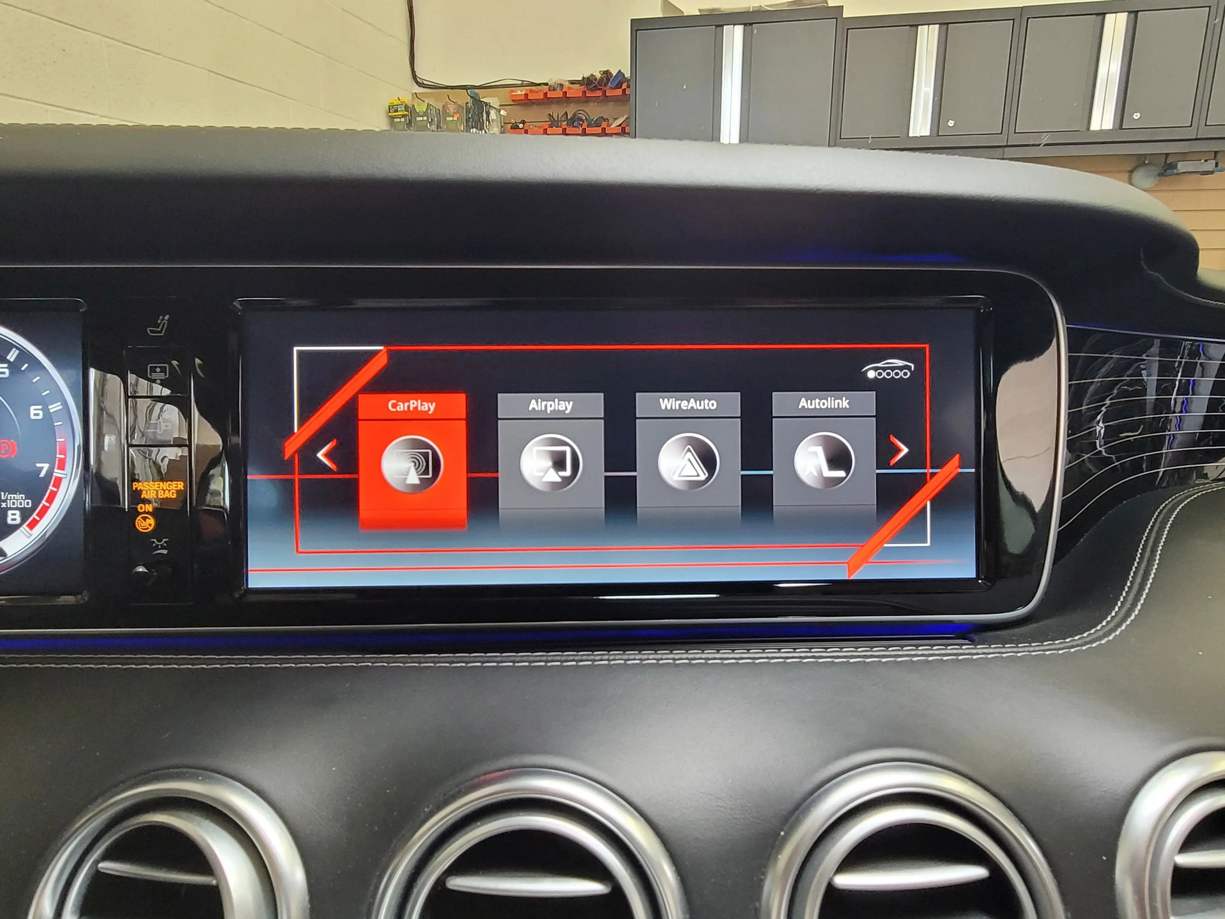 Mercedes CARPLAY ANDROID AUTO Video Interface B Class NTG 4.5 NTG 4.7