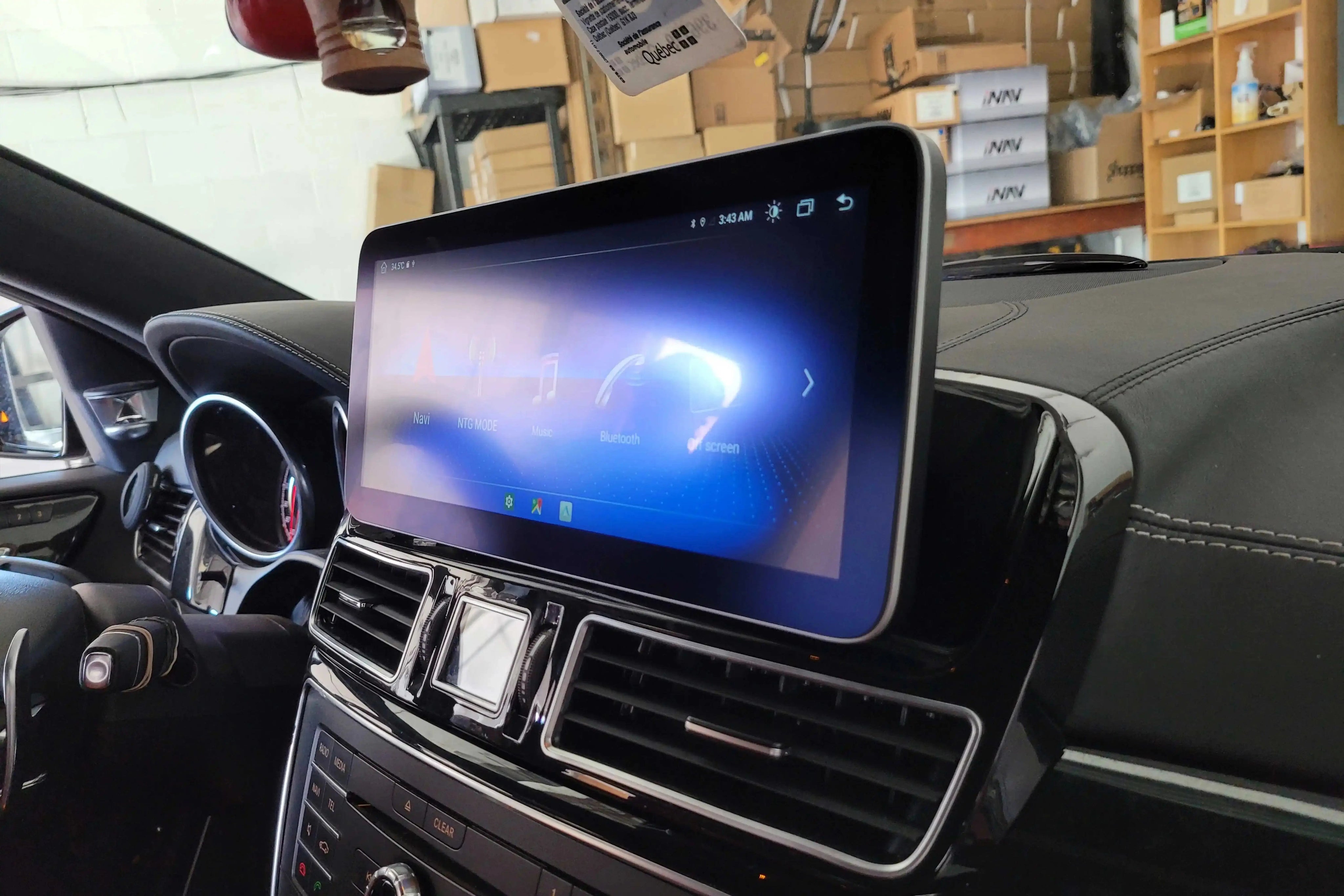 Mercedes Android Screen for GLE Class | Apple CarPlay Android Auto 