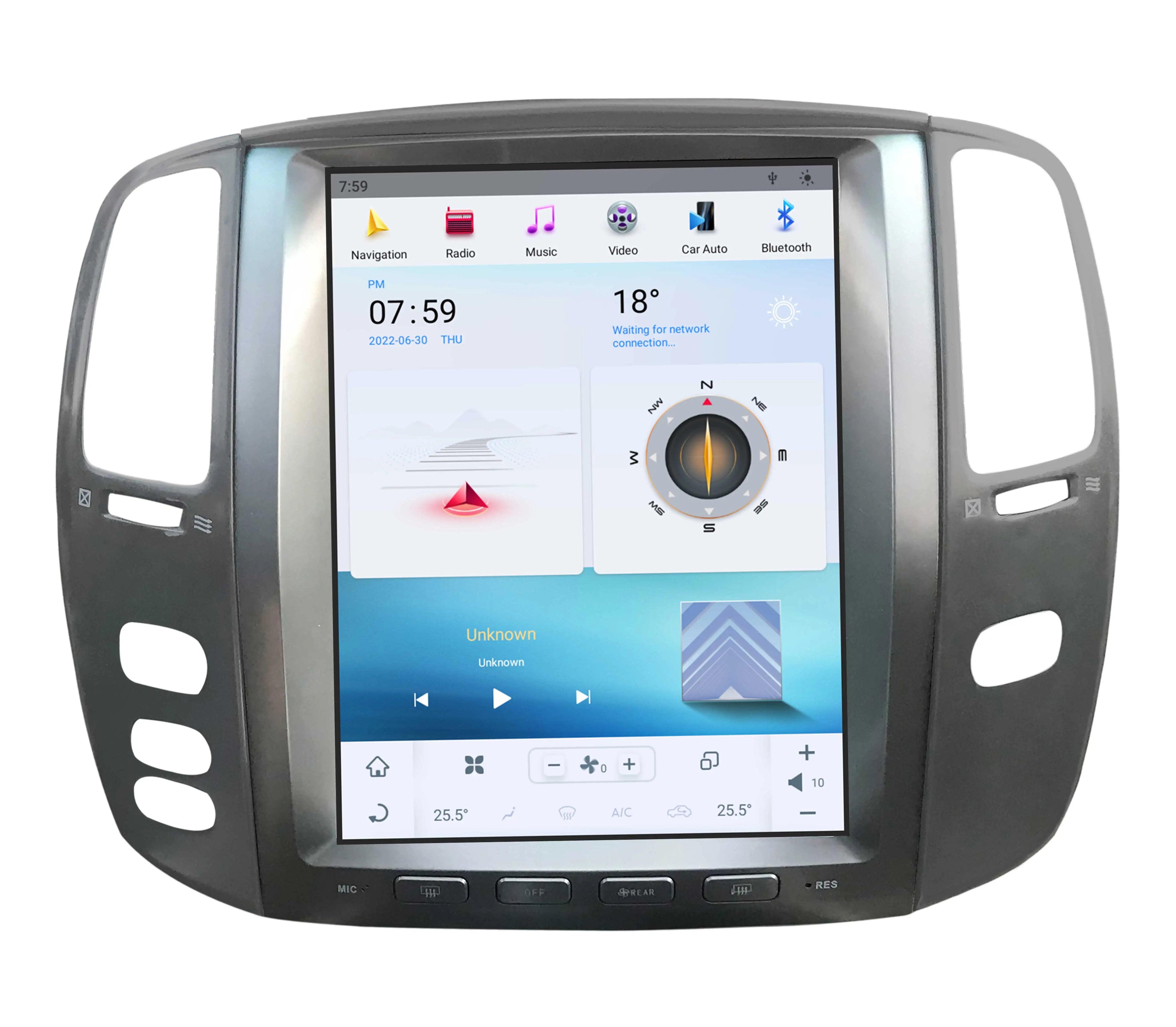 Lexus Android Screen Tesla Style Screen Radio Replacement Lexus LX 470