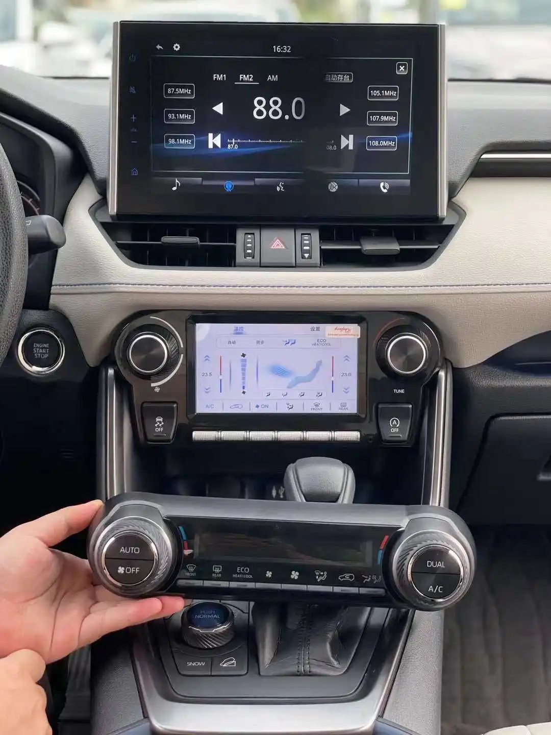 Digital Climate Control Panel OEM fit Toyota RAV4 OEM FIT – 4x4shop