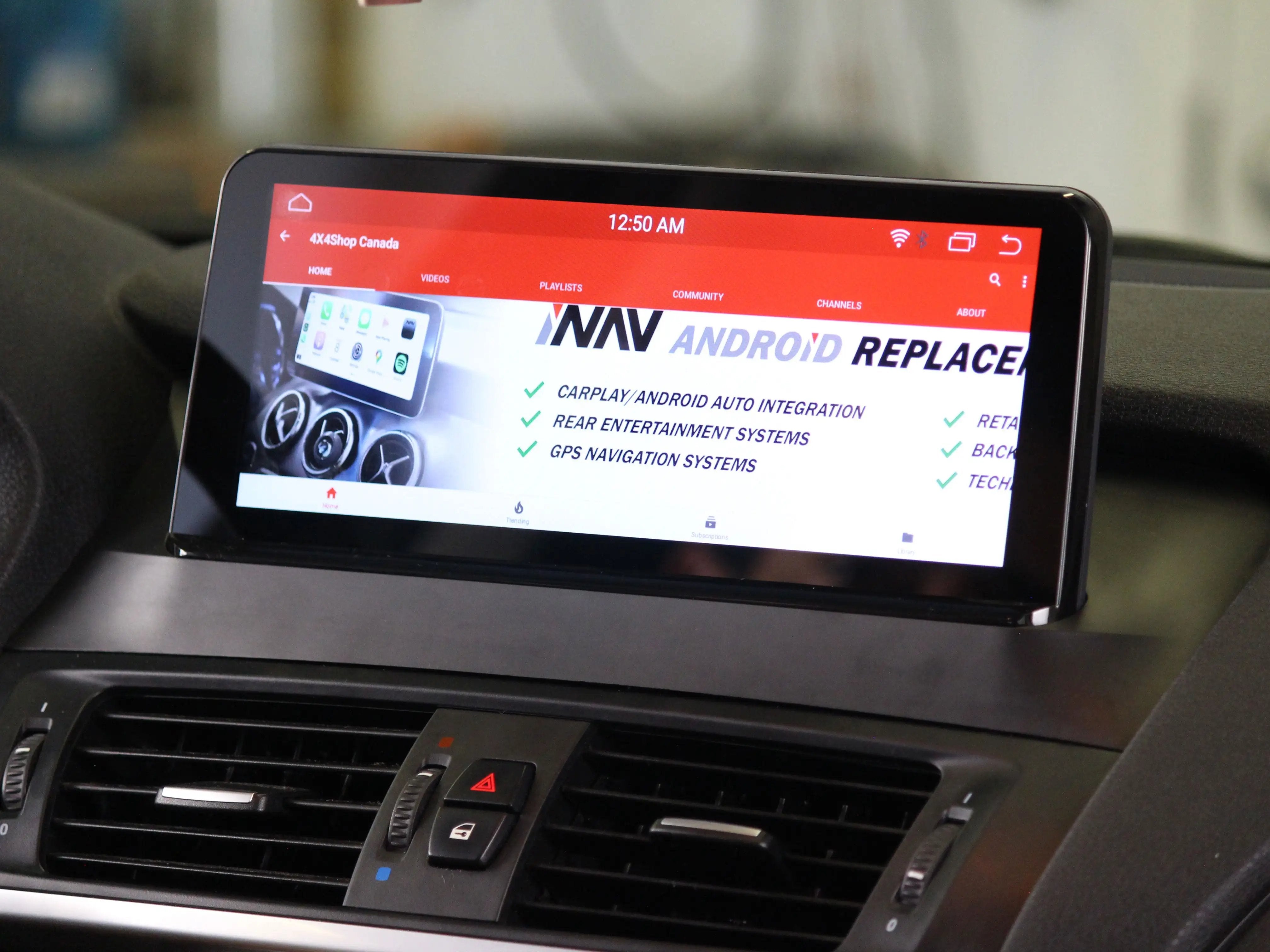 BMW Android Screen for X4 Series F26 | CarPlay & Android Auto
