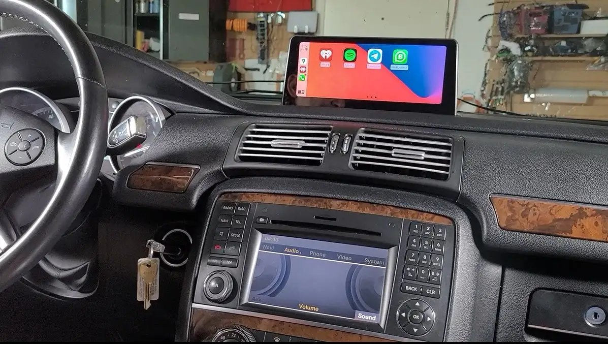 Mercedes Android Screen for R Class | Apple CarPlay Android Auto 