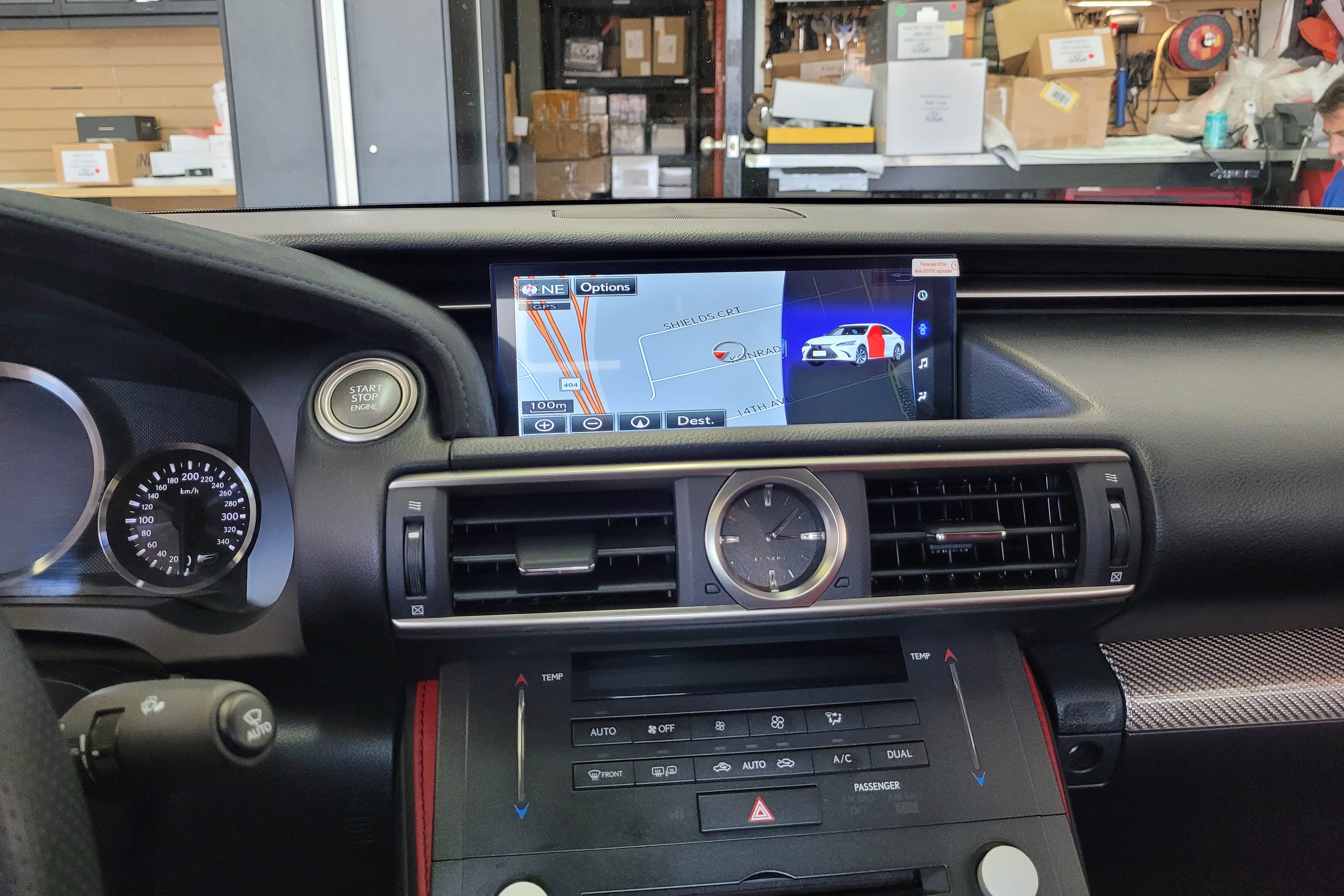Lexus Android Screen for Lexus RC 200 | CarPlay & Android Auto system