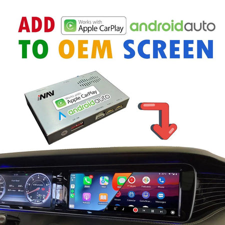 Mercedes CARPLAY ANDROID AUTO Video Interface ML (NTG 4.5 & NTG 4.7)