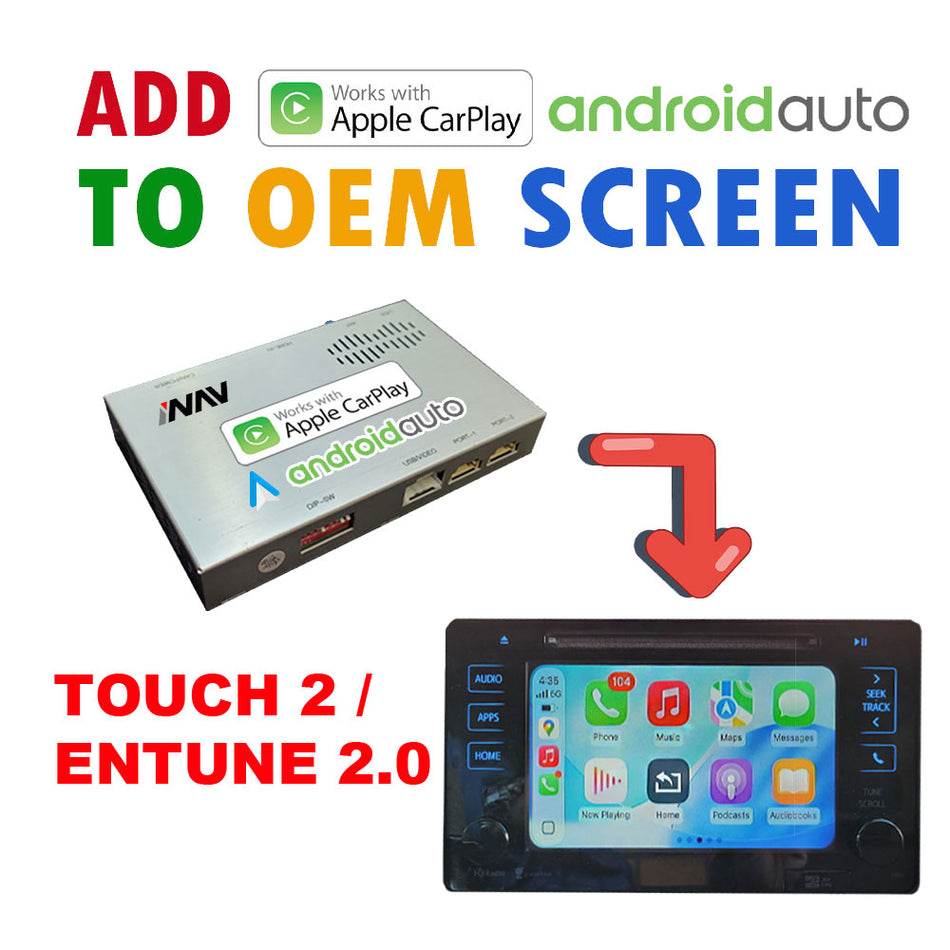 Toyota CARPLAY AND ANDROID AUTO Video Interface for TOUCH2 / ENTUNE 2.0