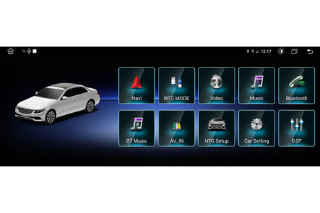 Mercedes Android Screen for CLS Class | Apple CarPlay Android Auto 
