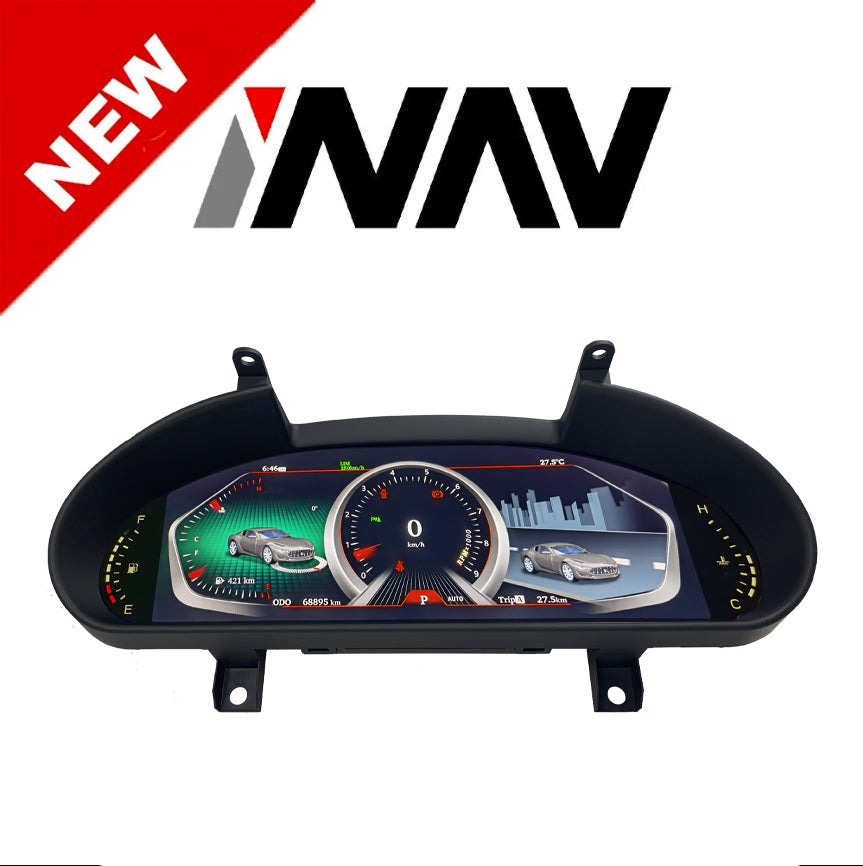 (PRO+) 2007 - 2017 Maserati GT OEM FIT Digital Dashboard Gauge Cluster