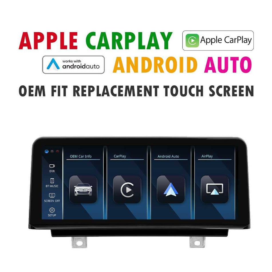 (LINUX) 2012 - 2017 BMW 3 Series F30 F31 F34 F35 F80 Replacement 10.25″ / 12.3" BMW Screen | Built-in Apple CarPlay Android Auto | USB Multimedia System