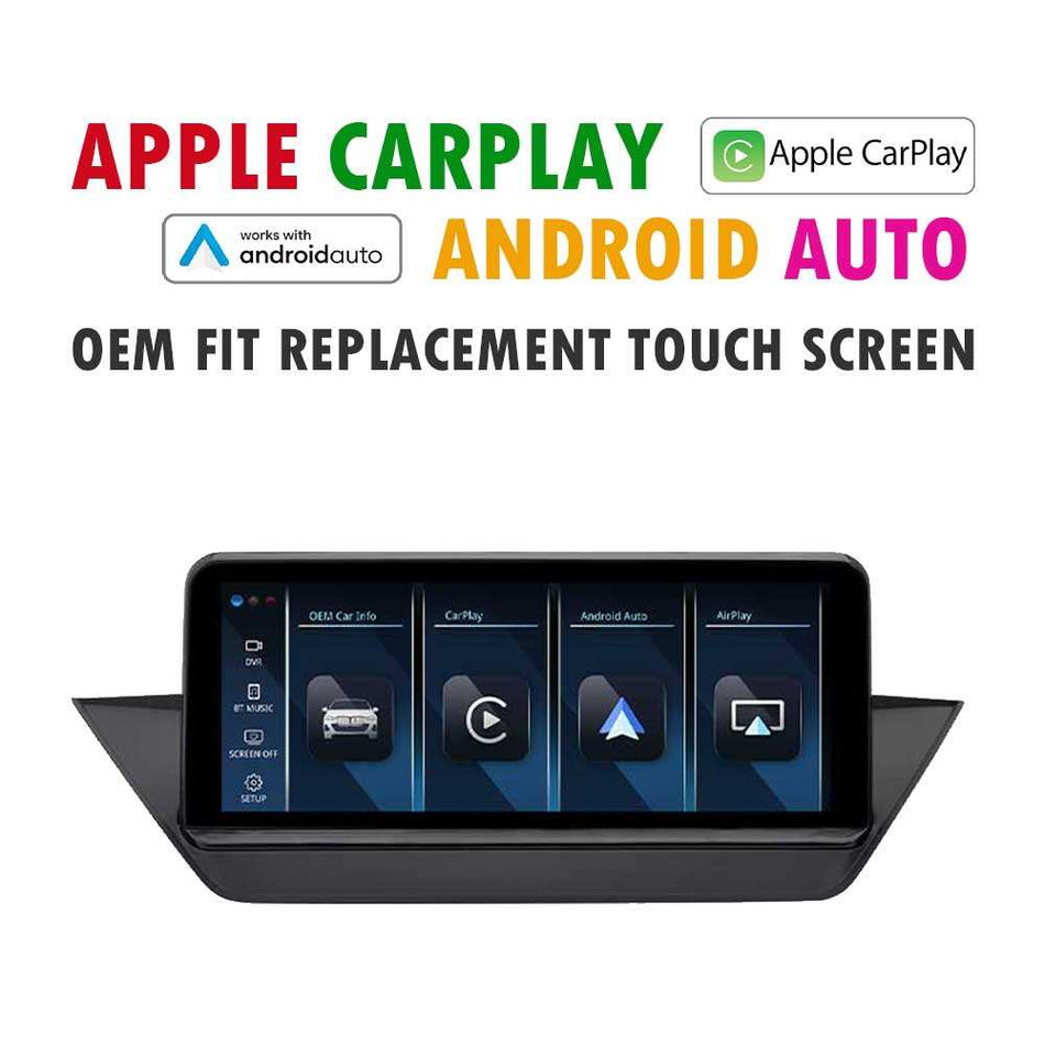 (LINUX) 2009 - 2015 BMW X1 E84 Replacement 10.25″ / 12.3" BMW Screen | Built-in Apple CarPlay Android Auto | USB Multimedia System