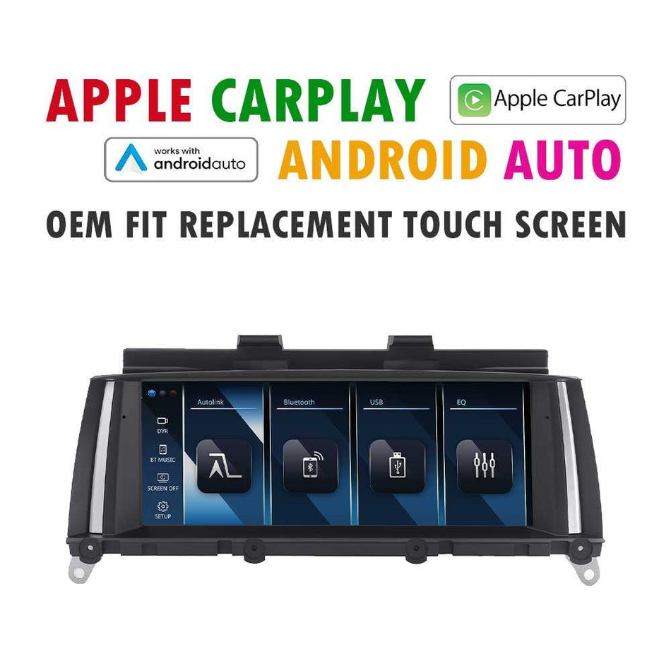 (LINUX) 2011 - 2017 BMW X3 F25 Replacement 8.8" In Dash BMW Screen | Built-in Apple CarPlay Android Auto | USB Multimedia System