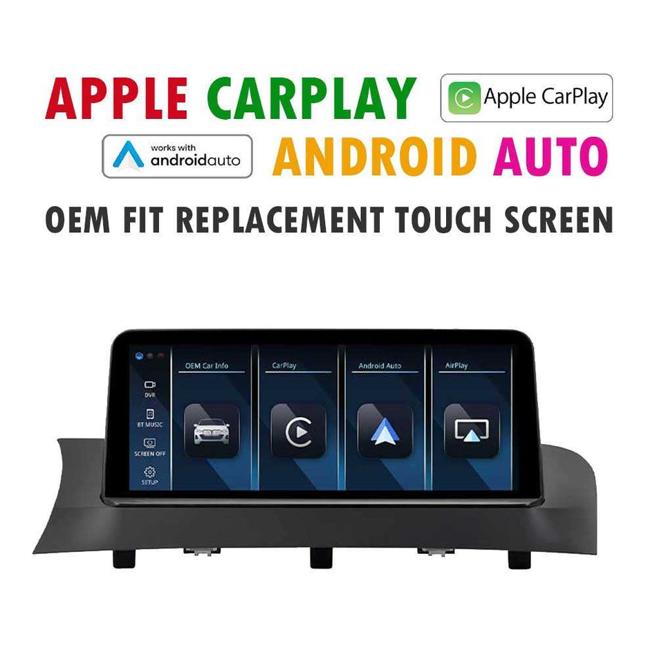 (LINUX) 2011 - 2017 BMW X3 F25 Replacement 10.25″ / 12.3" Pop Out BMW Screen | Built-in Apple CarPlay Android Auto | USB Multimedia System