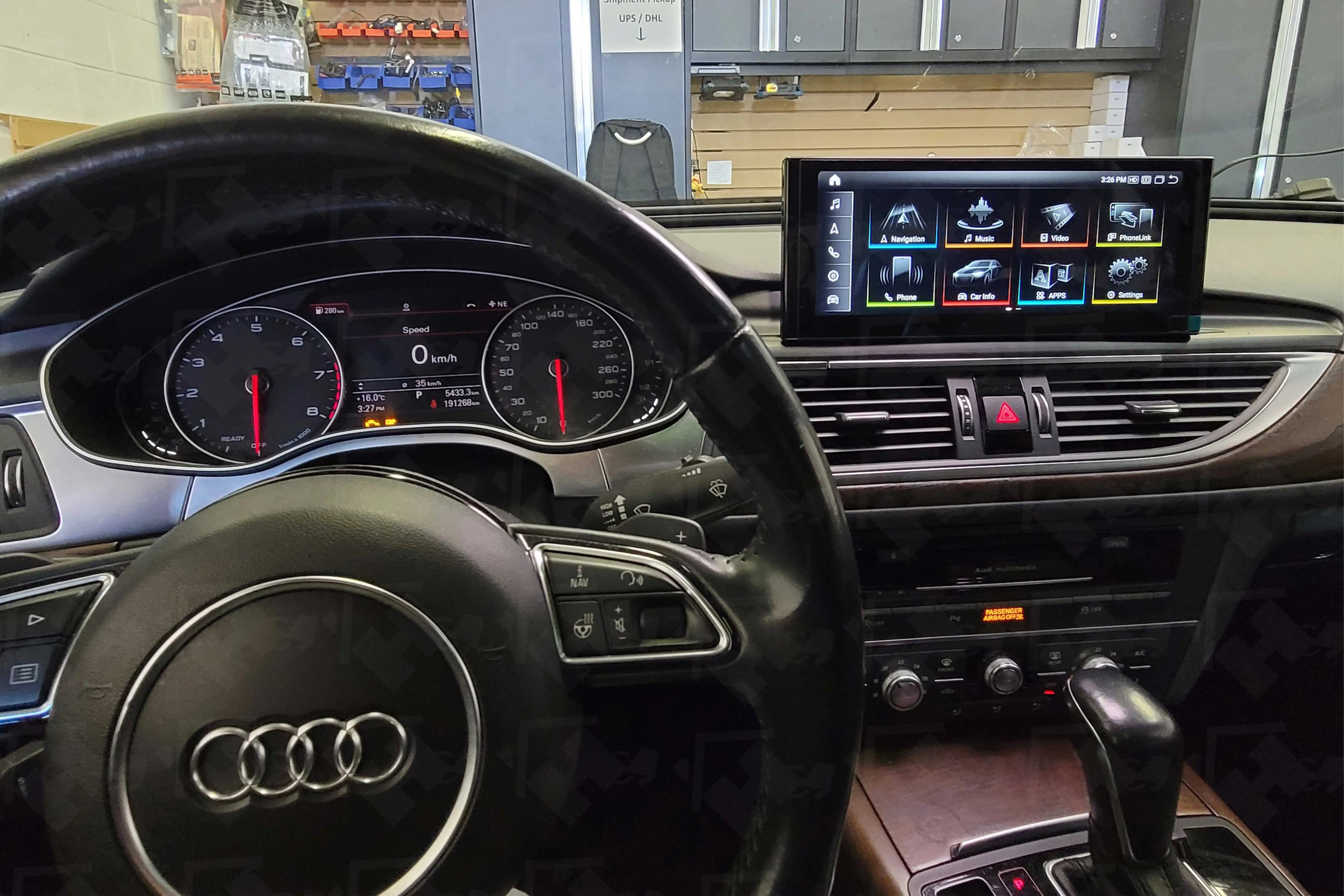 Audi Android Screen A6 S6 RS6 A7 S7 RS7 | Apple CarPlay & Android