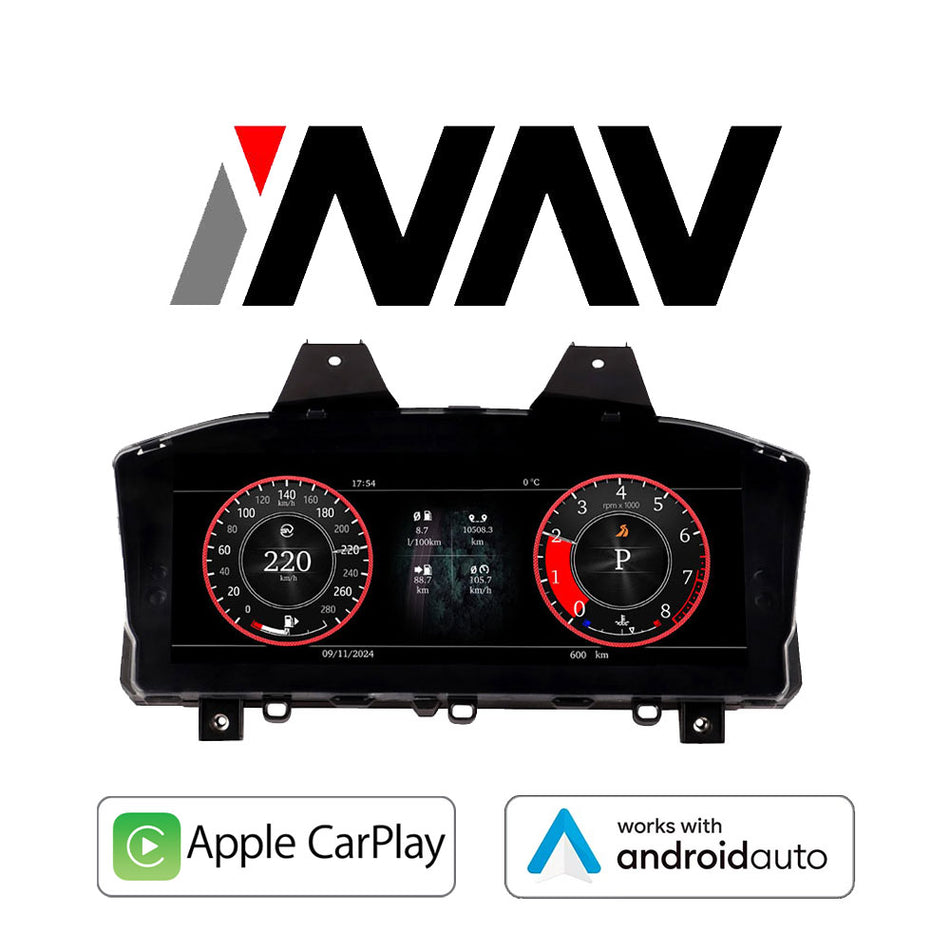 2017 - 2021 Land Rover Discovery OEM FIT Digital Dashboard Gauge Cluster with Built-in Apple CarPlay / Android Auto