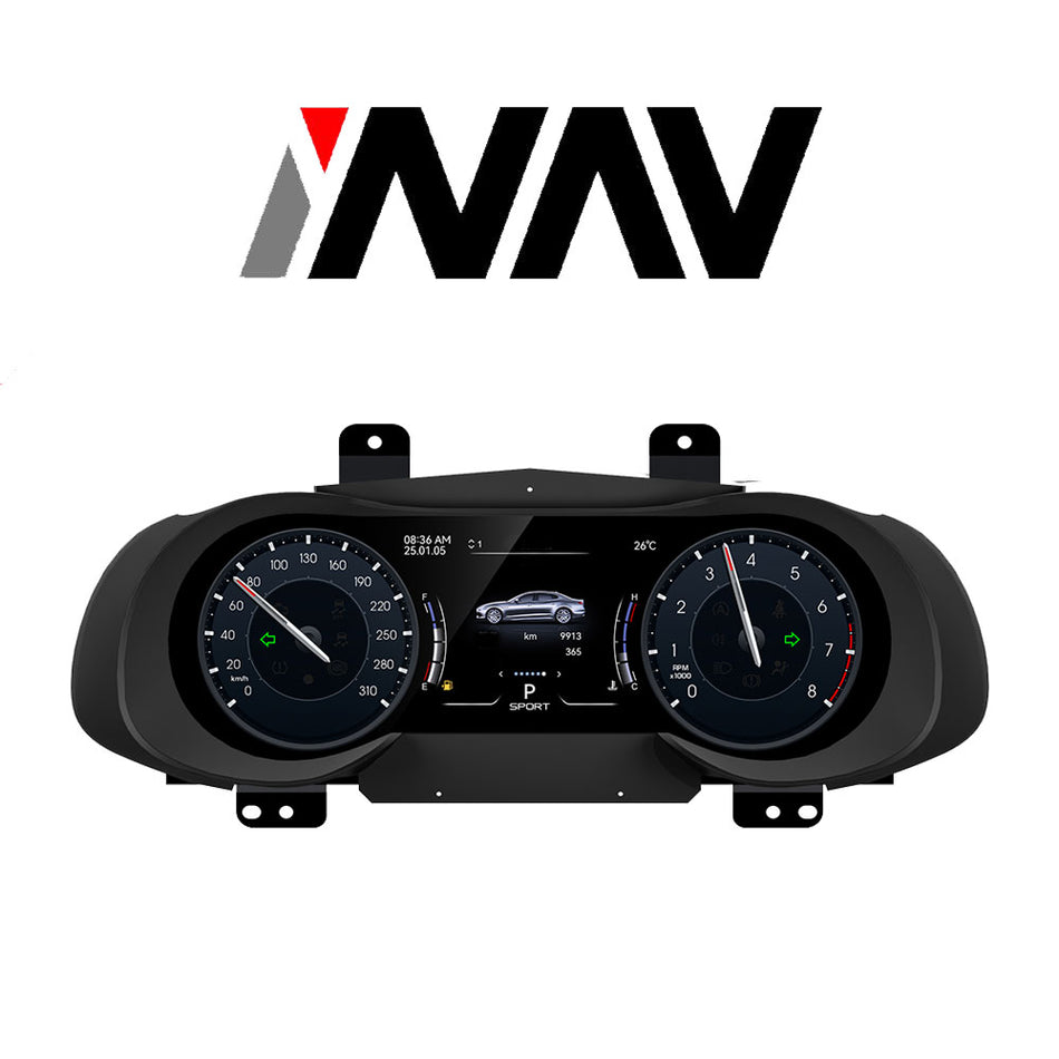 (PRO) 2013 - 2020 Maserati Quattroporte OEM FIT Digital Dashboard Gauge Cluster