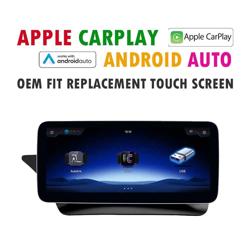 12.3インチ CarPlay Android Auto ディスプレイGLC Mercedes Android Screen for GLC Class | Apple CarPlay and Android