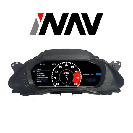 Audi Digital Cluster 2009-2012 Audi A4/S4/RS4 OEM FIT Digital Cluster