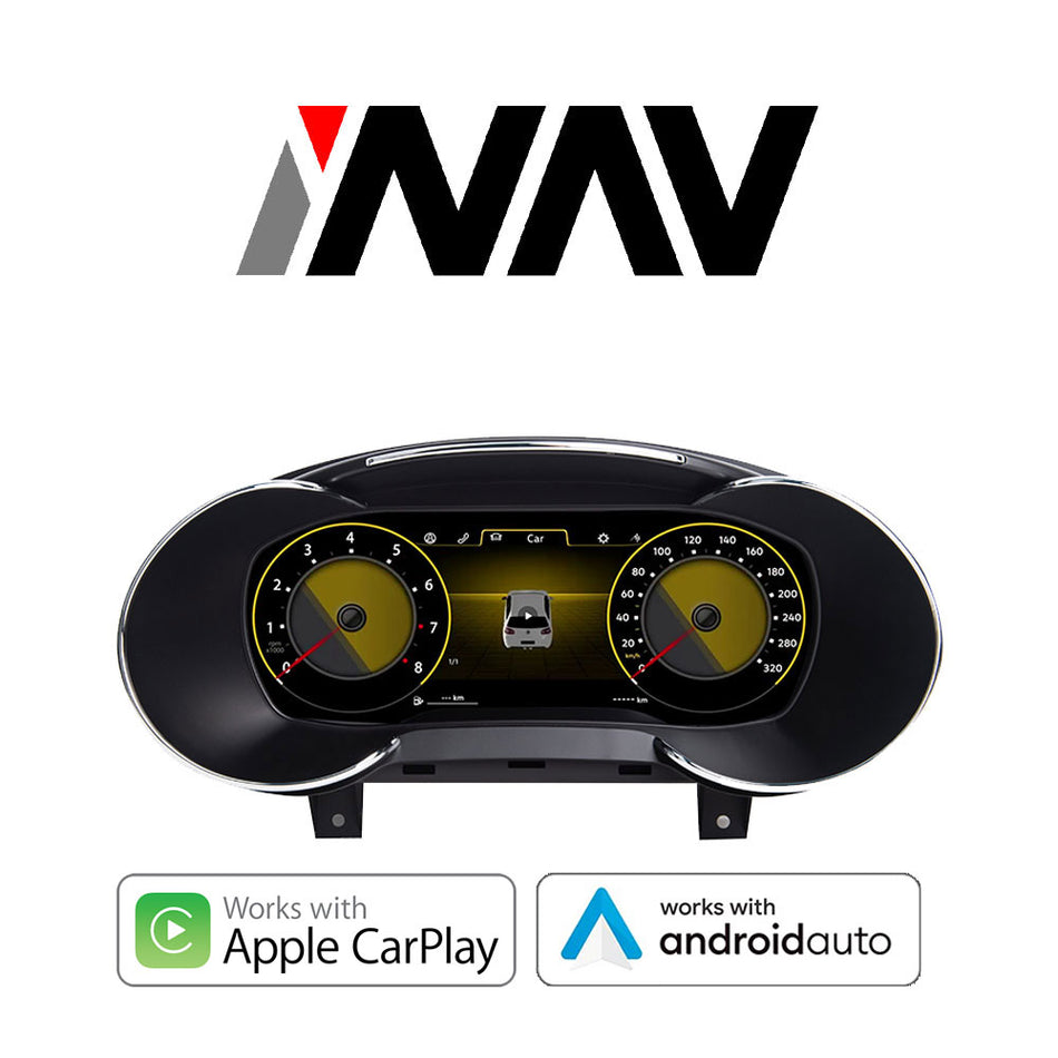 2013 - 2020 Audi A3 / S3 / RS3 OEM FIT Digital Audi Digital Cluster with Built-in Apple CarPlay / Android Auto Dashboard Gauge Cluster