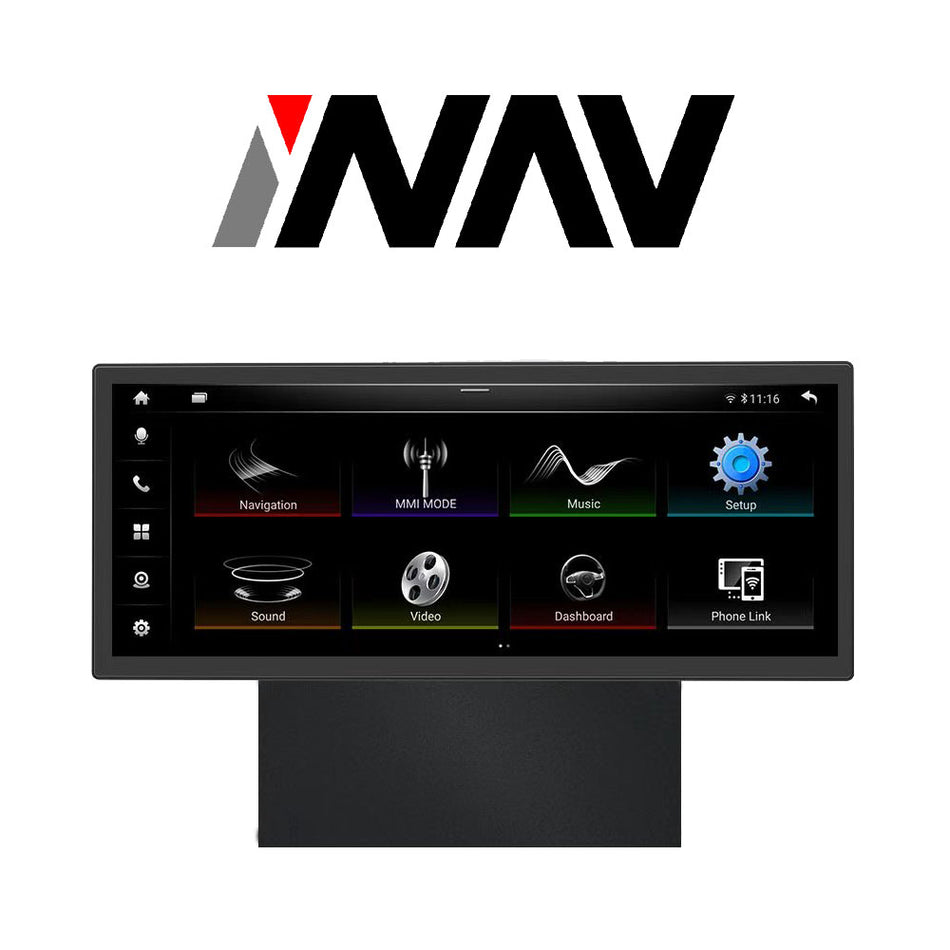 (PRO) 2011 – 2018 AUDI A8 S8 Original OEM FIT Replacement 12.3″ Pop Out Audi Android Screen /GPS/WIFI/BT/A2DP/USB MULTIMEDIA