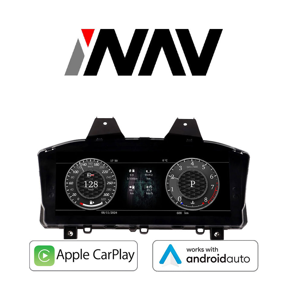 2013 - 2016 Land Rover Range Rover Full Size OEM FIT Digital Dashboard Gauge Cluster with Built-in Apple CarPlay / Android Auto