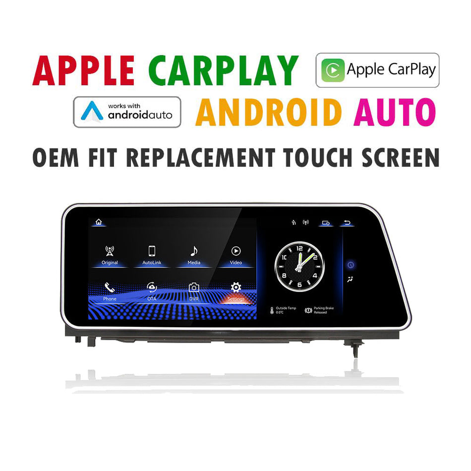 (PRO Lite) 2016 - 2019 Lexus RX 200 350 450h OEM FIT REPLACEMENT 12.3″ Screen | Built-in Apple CarPlay Android Auto | USB Multimedia System