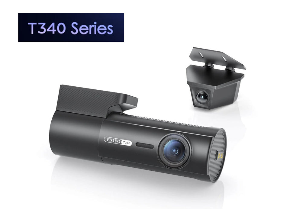 VIOFO T340W 3CH 4K Front, IR Cabin and Waterproof Dash Cam