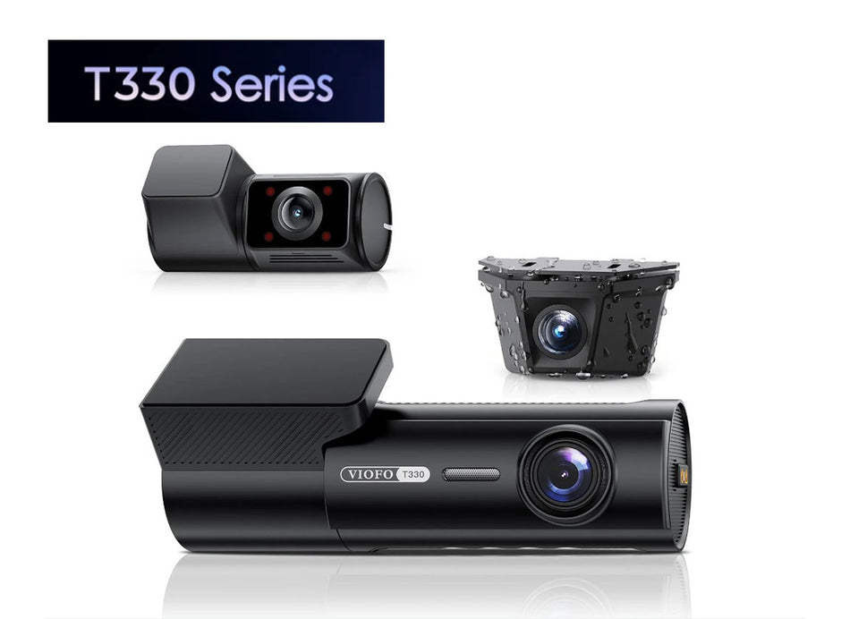 VIOFO T330W 3CH 4K Front, Cabin and Waterproof Rear Dash Cam