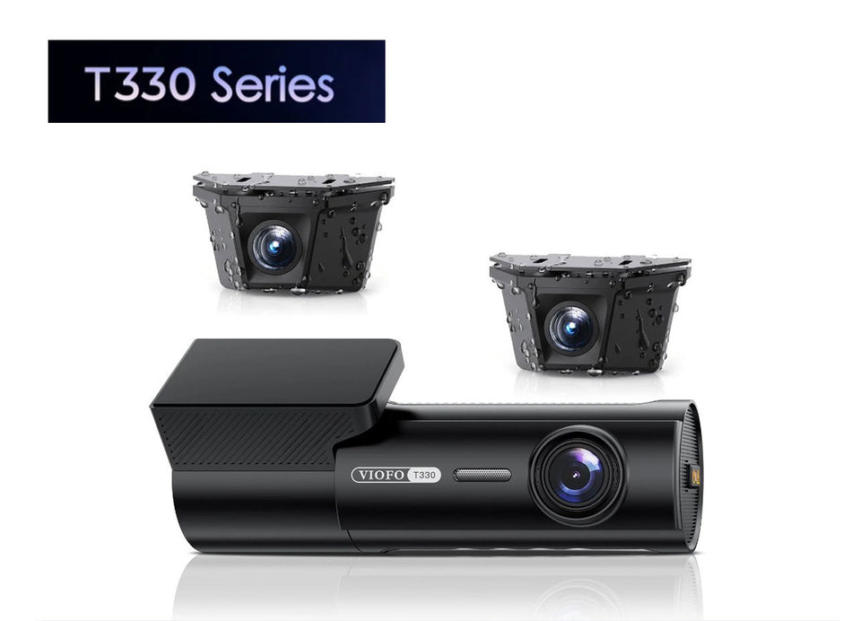 VIOFO T330WW 3CH 4K Front and Dual Waterproof Rear Dash Cam