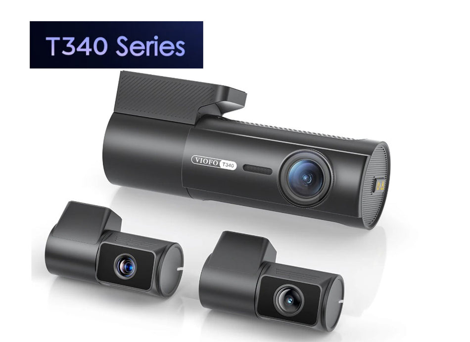 VIOFO T340 4CH 4K Front, Cabin, Telephoto and Rear Dash Cam