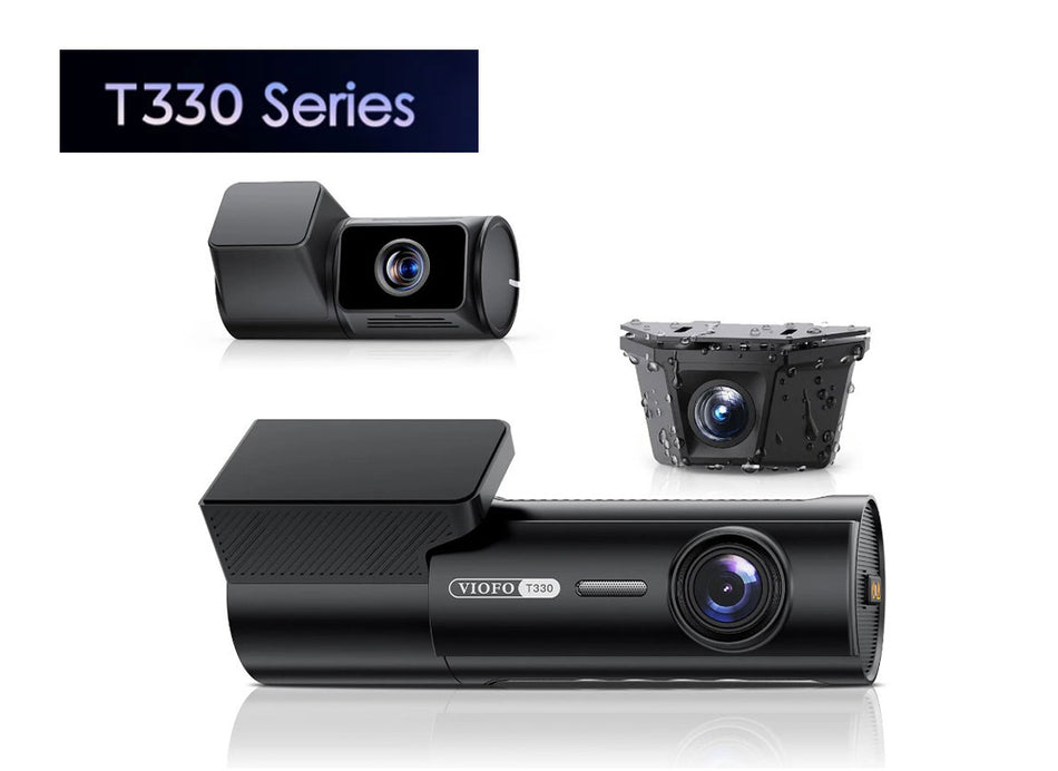 VIOFO T330TW 3CH 4K Front, Telephoto and Waterproof Dash Cam