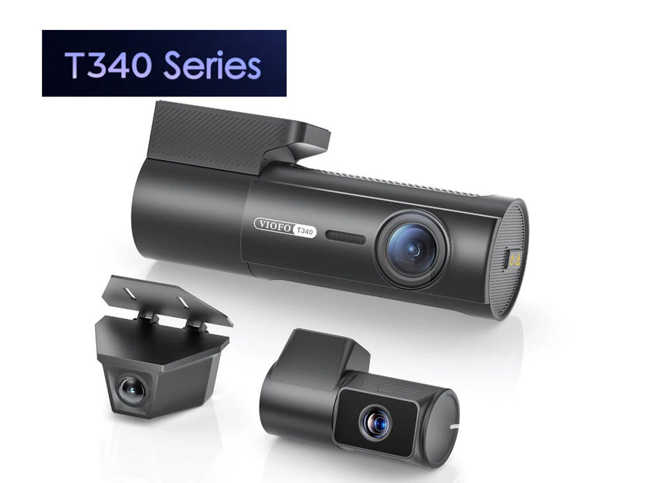 VIOFO T340TW 4CH 4K Front, Telephoto and Waterproof Dash Cam